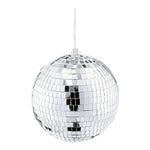 Mirror Disco Ball Set 4 Pack Silver Hanging Party DJ Light Decoration NIP