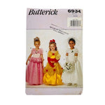 New Vintage Sewing Pattern - Butterick No 6934 Childrens Costume Girls Dress