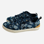 TOMS Travel Lite Men’s Casual Lace-Up Sneakers Navy Grey Tan Camo Size 12