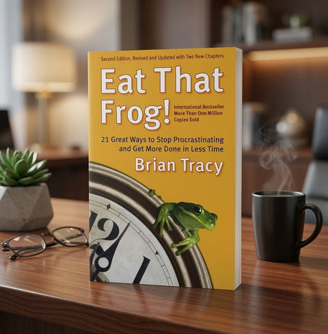 Eat That Frog Brian Tracy 2nd Edition Time Management Book EXC Bestseller