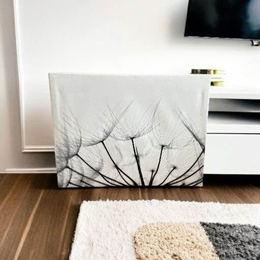 Dandelions Canvas Wall Art Whispers Prairie Smoke Ilona Wellmann Print 24"x18"