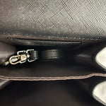 Women’s Small Black PU Leather Crossbody Mini Messenger Bag Wallet NWOT