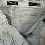 Buffalo David Bitton Light Gray Skinny Jeans Women 30" Waist Mid Rise 26" Inseam