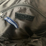 Nautica Black Nylon Captain's Quarters Hobo Crossbody Travel Bag NWT