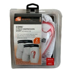 2 Pack Shock Doctor Boys Compression Athletic Shorts Protective Cup White M NIP
