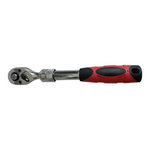 Vintage Performance Tool 1/4" Drive Extendable Ratchet Handle 8.5" Red Grip VG