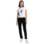 Buffalo David Bitton Black Cotton Blend Skinny Mid Rise Stretch Jeans 6/28 EXC