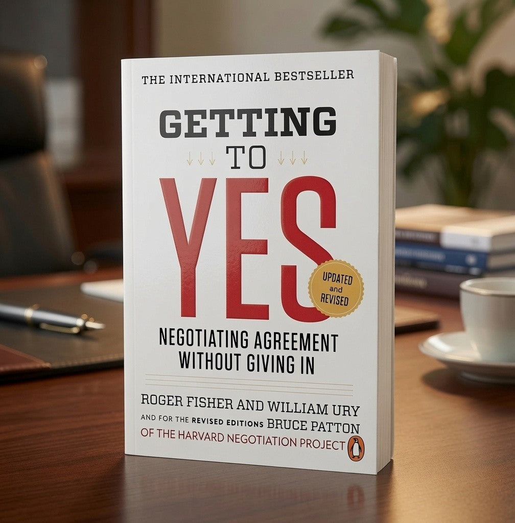 Getting to Yes Fisher Ury Patton Negotiation Agreement Penguin Paperback 3rd Ed