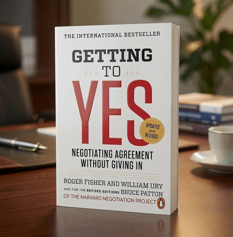 Getting to Yes Fisher Ury Patton Negotiation Agreement Penguin Paperback 3rd Ed