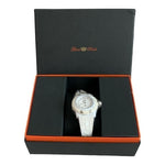 Glam Rock Miss Miami Beach Women's Watch White Swiss Quartz Rubber Band New