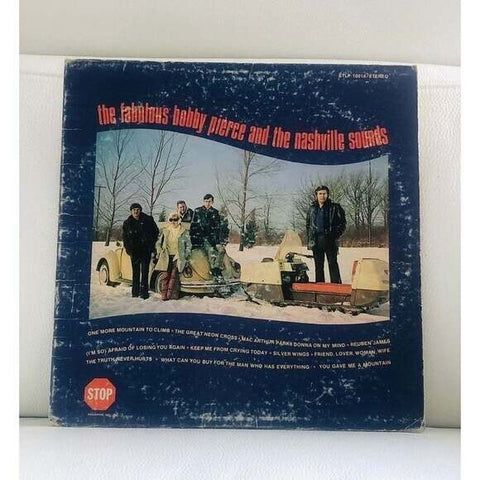 LP The Fabulous Bobby Pierce & Nashville Vinyl Record