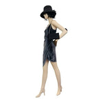 Wyldr Concession Women's Grey Velvet Bodycon Mini Dress S Wrap V-Neck NWT