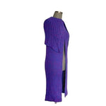 Asofu Home Textile Knitted Maxi Warm Wrap Shoulder Cape Shawl Cardigan OS NWT