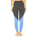 PRANA Stefania 7/8 Yoga Leggings Blue Grey Capri Pants Women XS VG