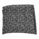 Black White Chevron Zigzag Print Sarong 58"x48" Beach Cover Up Wrap Excellent