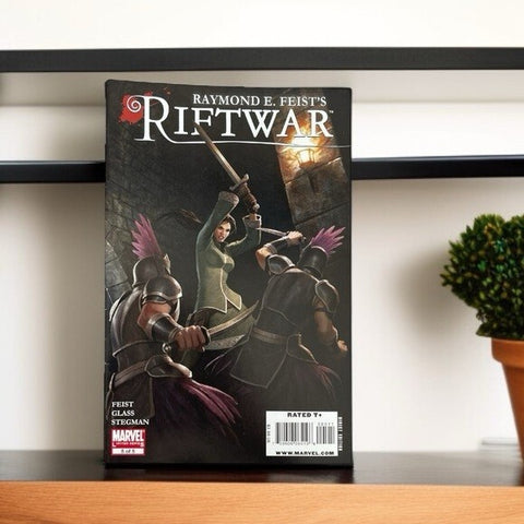 RIFTWAR #5 Marvel Comic 2009 Raymond E. Feist Glass Stegman New Limited Booklet