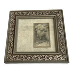 Leonardo da Vinci Head of Leda Framed Art Print 8x8 Custom Mat Renaissance Frame