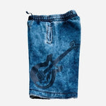 Gymboree Boys Blue Camo Cotton Cargo Shorts Size 4 Casual Summer Shorts Classic
