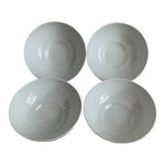 Bambeco Dakota Porcelain Birch Pattern Cereal Soup Bowls 8" Set 4 Portugal New