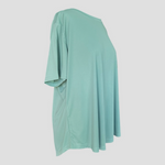 Blingfit UV Protection Oversized Short Sleeve T-shirt Top Sage Green Sz XXL NWT