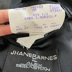 Jhane Barnes Alex Sebastian Men's Brown Gray Blazer 40R 2-Button $299 Retail EXC