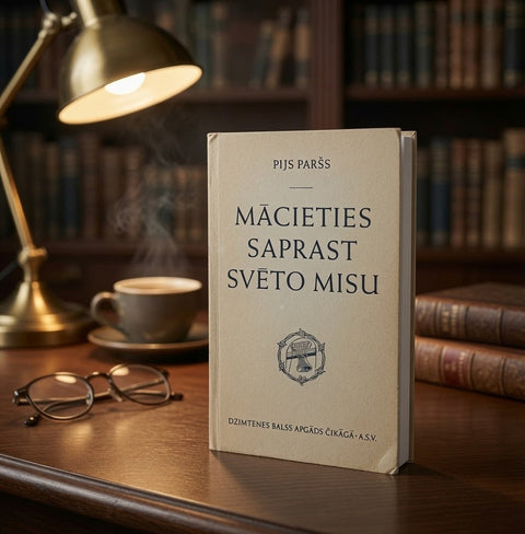 Mācieties Saprast Svēto Misu Pius Parsch Latvian Catholic 1959 VG