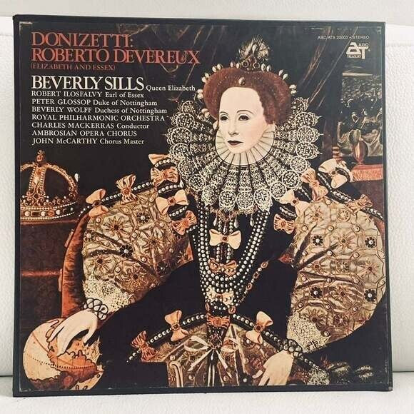 LP Gaetano Donizetti - Roberto Devereux Vinyl Record