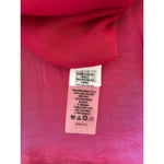 Vince Camuto Women's Magenta Pink Silky Asymmetrical V-Neck Dress XL $146 EXC