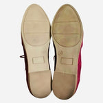 Xhilaration Purple Red Suede Oxford Shoes Women’s Size 10 Lace-Up Flats