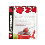 SWISSMAR Sweetheart Chocolate Fondue Set Ceramic Mug 2 Fork Candle Valentine NIB