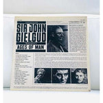 LP J. Gielgud - Shakespeare's Ages Of Man Vinyl Record