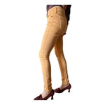 OLD NAVY Rockstar Tan Cotton Jeans Women Size 8 Mid Rise 29" Inseam VG