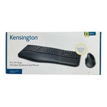 Kensington Pro Fit Ergonomic Wireless Bluetooth Keyboard Black K75406US NIB