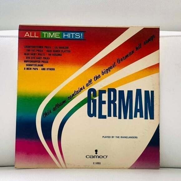RARE! LP The Rhinelanders ‎/ Ted Tyle – German Dance Hits Vinyl Record