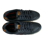 Levi’s Turner Men’s Sneakers Navy Blue Brown Lace-Up Athletic Shoes Size 12