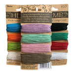 Darice Natural Hemp Cord 20 Pound Purple Braided Macrame Jewelry Thread New Lot