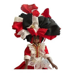 Trinidad & Tobago National Costume Doll 13" Vintage Caribbean Folk Art VG