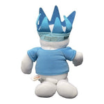 New York Statue of Liberty Bear Plush 12.5" Blue White Souvenir Stuffed Animal