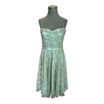 Adrianna Papell Mint Strapless Embroidered Tulle Gown Size 10 Prom Dress NWOT