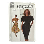 Vintage Simplicity 8055 Cathy Hardwick Designer Dress Pattern Size 10 Uncut