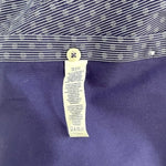 Perry Ellis Men's Blue Geo Print Button Front Shirt XXL Cotton Long Sleeve VG