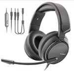 NUBWO N12 PC Gaming Headset Over-Ear Headphones Microphone Black NIB