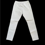 Ann Taylor LOFT White Curvy Skinny Mid Rise Cotton Spandex Jeans Sz 29/8 VG