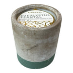 PADDYWAX Eucalyptus & Santal Soy Candle 3.5oz Concrete Base Scented Candle NWT