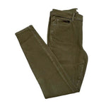 LOFT Military Green Skinny Jeans Women Size 29/8 Stretch Cotton Denim