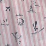 Victoria's Secret Women's World Traveler Print PJ Bottoms Size S Pink Black NWOT