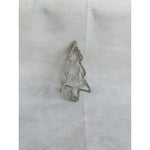 Pottery Barn Silver Beaded Christmas Tree Ornament Handcrafted Collectible