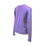 Takeshy Kurosawa Men's Lilac Cotton Crewneck Sweater M Long Sleeve $139 VG