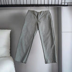 Burberry London Gray Wool Flat Front Dress Pants Size 36 Reg Very Good Condition