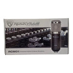 Rockville RCM01 Professional Cardioid Condenser Microphone Studio Recording New